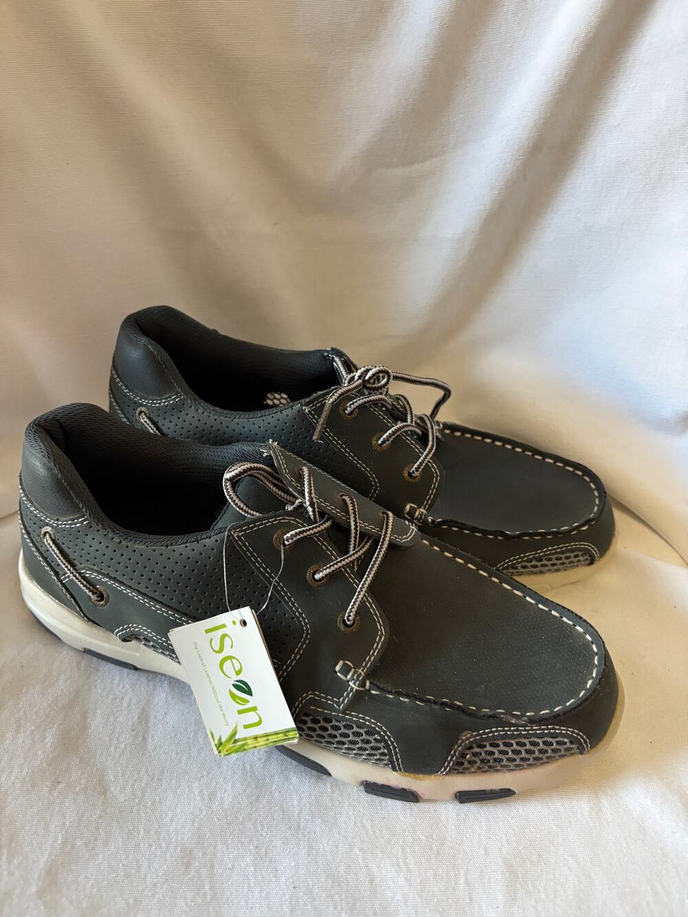 Island Surf Boat Shoes Mens Size 11.5 New Read